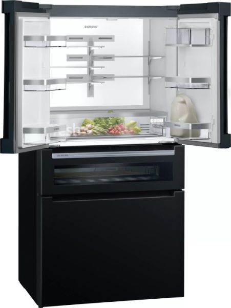 Siemens KF96RSBEA iQ700 American Style Fridge Freezers