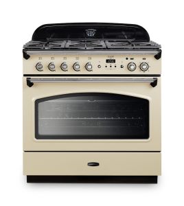 Rangemaster CLAS90FXDFFCR/C CLASSIC FX 90 Dual Fuel Cream Chrome Trim