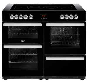 Belling 444444098 Black 110Cm Ceramic