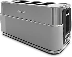 Morphy Richards 245705 Signature 4 Slice Toaster - Grey