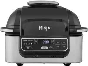 Ninja AG301UK Health Grill & Air Fryer - Black/Stainless Steel