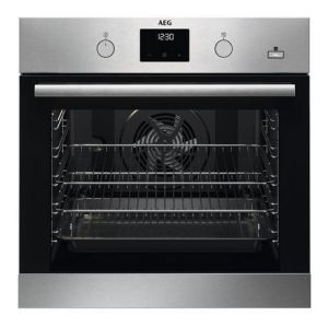 Aeg BES35501EM St-Steel 62.5Cm Built In Electric Single Oven 