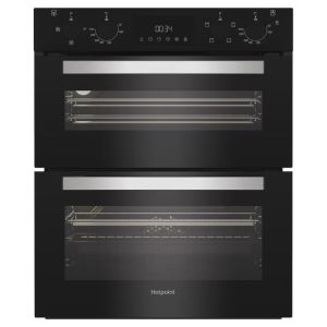 Hotpoint DUH10DB Black Built Under Double Oven