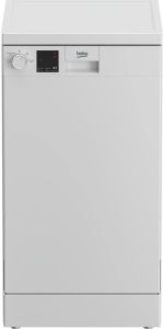 Beko DVS04X20W White Slim Line Dishwasher