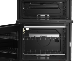 Beko EDG634W 60cm Double Oven Gas Cooker with Gas Hob - White