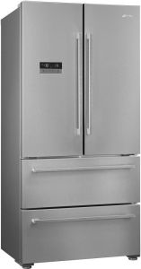 Smeg FQ55FXDF St-Steel Fridge Freezer 84Cm