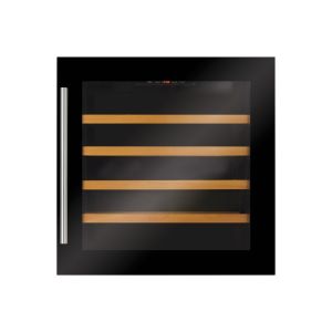 CDA FWV601BL Integrated wine cooler, Single temperature zone, 