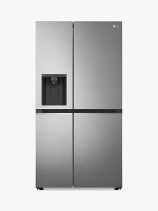 Lg GSLV71PZTF 91.3cm Frost Free American Style Fridge Freezer - Shiny Steel
