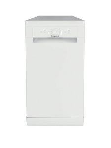 Hotpoint HF9E1B19UK Slimline HF9E 1B19 UK Freestanding Dishwasher - White