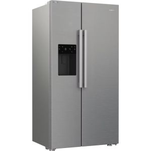 Hotpoint HPG26573WXP4UK Dual No Frost Side by Side American Fridge Freezer - Silver