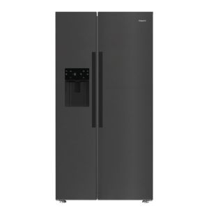 Hotpoint HPG26574WXBR5UK Dual No Frost Side by Side American Fridge Freezer with FreshShield - Inox 