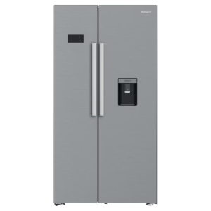 Hotpoint HPG26583WXP4UK Dual No Frost Side by Side American Fridge Freezer - Silver