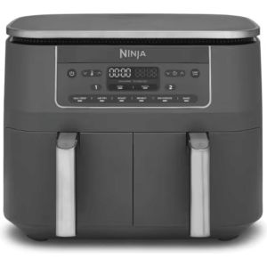 Ninja DZ300UK Gune Metal 7.6L Dual Zone Air Fryer