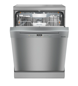 Miele G5310SC Clean Steel 3D MultiFlex Tray Freestanding Dishwasher
