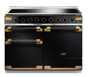 Rangemaster ELS110EIGB/BE Black & Brass 110Cm Induction Top