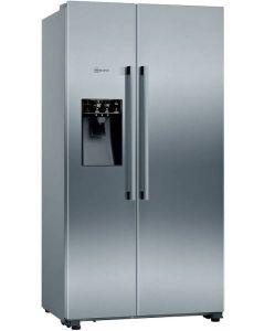 Neff N 70 KA3923IE0G American Fridge Freezer - Stainless Steel