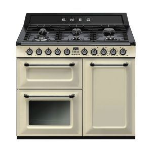 Smeg TR103P Cream Duel Fuel Range Cooker