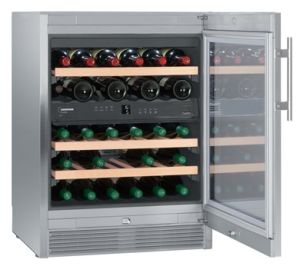 Liebherr WTes1672 Steel Glass Door Wine Cooler