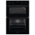 Aeg DCB535060B Multifunction double oven, Steel fascia with Retractable Rotary Controls
