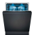Siemens SN85EX07CG 60 cm Fully Integrated dishwasher Black touch control - LED