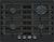 Neff T26NKP4S0 60 cm, 4 burners, Black Tempered Glass