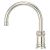 Quooker 3CNRNIG PRO3 Classic Nordic Round nickel (excl. mixer tap)