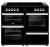 Belling 444444098 Black 110Cm Ceramic