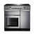 Rangemaster PROP90EISS/C 85850 Professional Plus 90 Electric Induction Range Cooker Stainless Steel