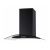 Cata UBSCG60BK 60cm Black Curved Glass Hood