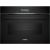 Siemens CM724G1B1B Compact 45 Oven with Microwave Black with steel trim