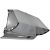 Cata UBINTD60SV.2 60cm Silver Integrated Hood Full Front Flap