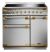 Rangemaster ELS90EISS/AB Stainless/Brass 90Cm Cooker