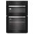 Hotpoint DIH82GB Built In Electric Multifunctional Oven 71L / 38L - Black