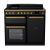 Rangemaster ESDL100EIPGBL/AB1 Estel Deluxe 100cm Induction Gloss Black