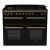 Rangemaster ESDLB110DFPGBL/AB1 Estel Deluxe BC 110cm Dual Fuel Gloss Black