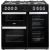 Belling 444411725 X90G Black 90cm Gas Range Cooker