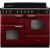 Rangemaster CLDLO110EIPBOR/CM1 14764 New Classic Deluxe OC 110 Induction Bordeux Chrome