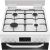 Hotpoint HDD6GDC2W Dual Fuel Double Cooker 60CM - 75L / 38L with Glass Lid