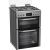 Hotpoint HDG6GDCWX Gas Double Cooker 60CM - Inox Stainless Steel