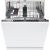 Hoover HI5C6F0S-80 60cm Dishwasher, 15 place settings, C energy, WIFI