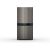 Hotpoint HQ9U2BLG side-by-side american fridge: black