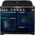 Rangemaster CDL110EIRB/C 113090 Classic Deluxe 110cm Electric Cooker with Induction Blue and Chrome