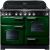 Rangemaster CDL110EIRG/C 113070 Classic Deluxe 110cm Electric Cooker with Induction Green and Chrome