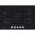 Hotpoint HGS72SBK 75Cm Gas On Glass Hob 