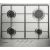 Indesit THP642IXI1 Gas hob: 4 gas burners - THP 642 IX/I 1