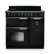 Rangemaster CLDL90EIPCBL/CM1 14588 New Classic Deluxe 90 Induction Charcoal Black Chrome