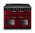 Rangemaster CLDLB110DFPBOR/CM1 14881 New Classic Deluxe Bottom Cavity 110 Dual Fuel Bordeux Chrome