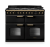 Rangemaster CLDLB110DFPCBL/AB1 18364 New Classic Deluxe Bottom Cavity 110 Dual Fuel Charcoal Black A