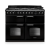 Rangemaster CLDLB110DFPGBL/CM1 14874 New Classic Deluxe Bottom Cavity 110 Dual Fuel Gloss Black Chro