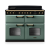 Rangemaster CLDLB110EIPMGR/AB1 18386 New Classic Deluxe Bottom Cavity 110 Induction Mineral Gr